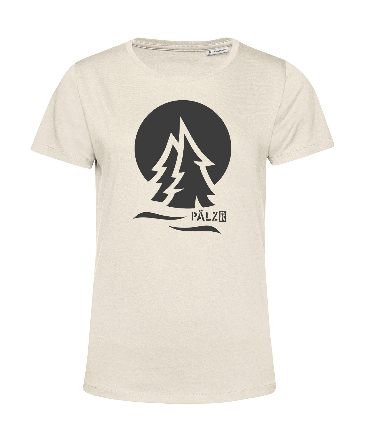 Frauen | T-Shirt | PÄLZRWald ZWEI | creme | Logo anthrazit