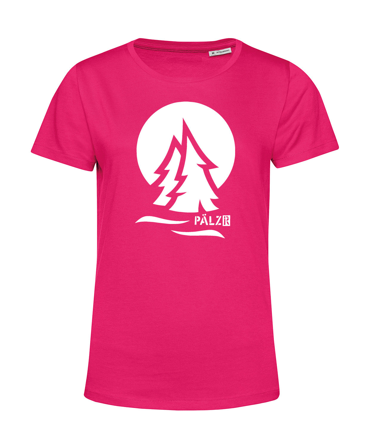 Frauen | T-Shirt | PÄLZRWald ZWEI | fuchsia | Logo weiss