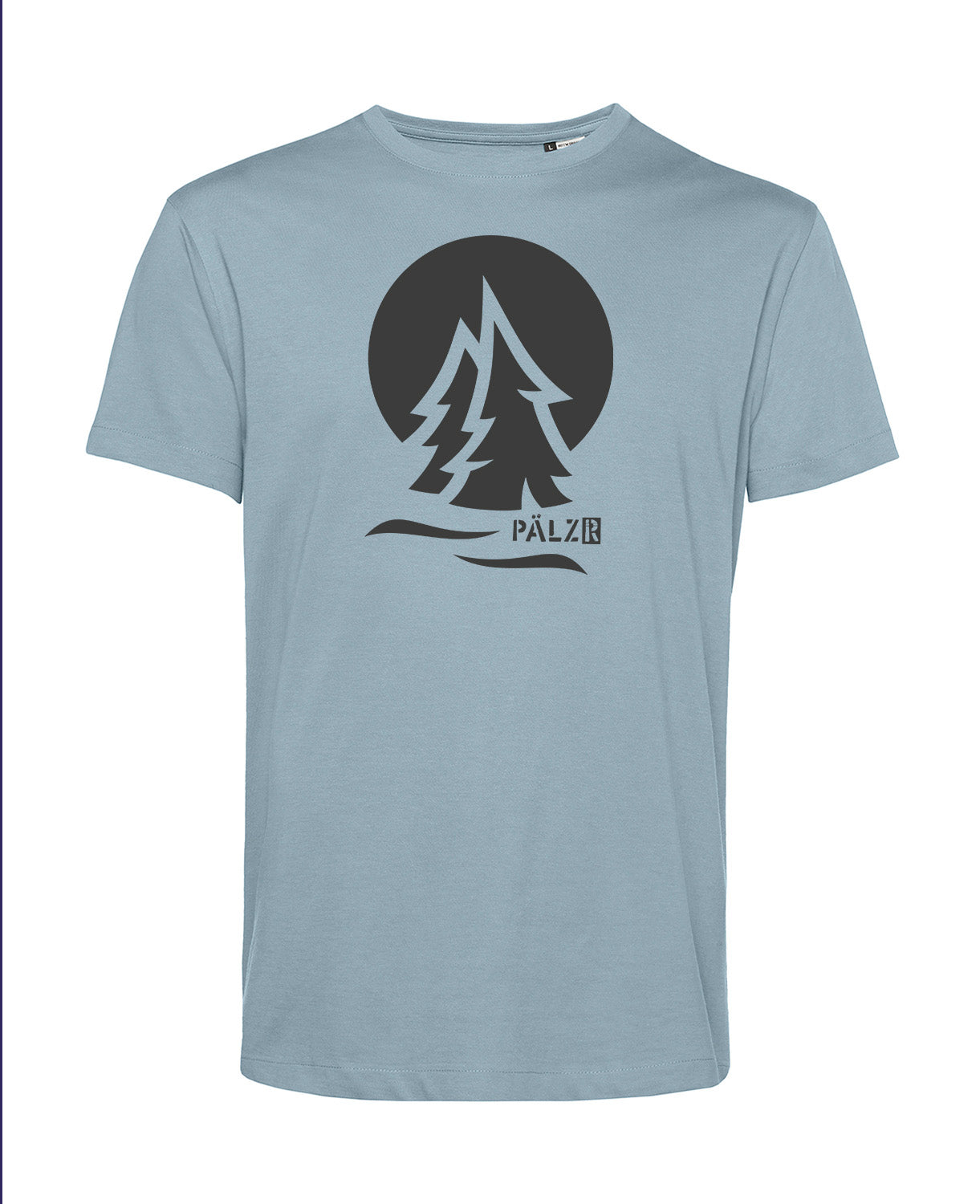 Männer T-Shirt | PÄLZRWald Zwei | bluefog | Logo anthrazit