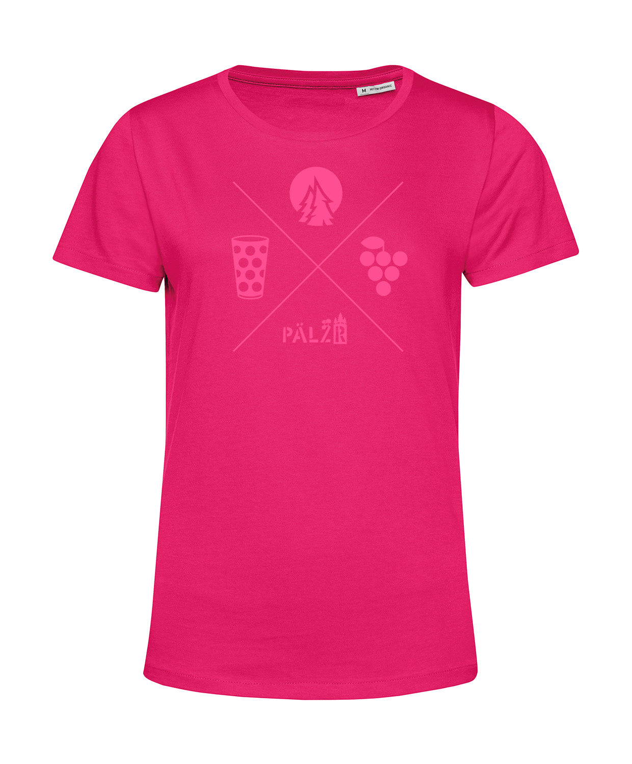 Frauen | T-Shirt | Wald und Woi | fuchsia | UNDERSTATEMENT