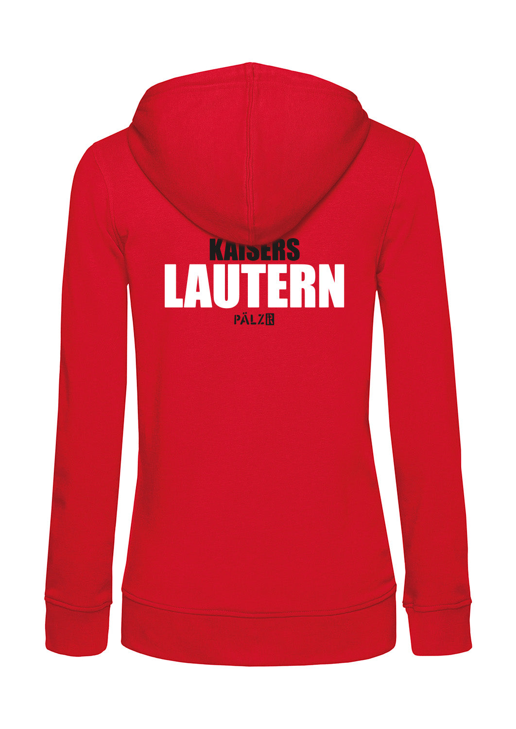 Frauen Backprint Zipper | Kaisers - Lautern | rot