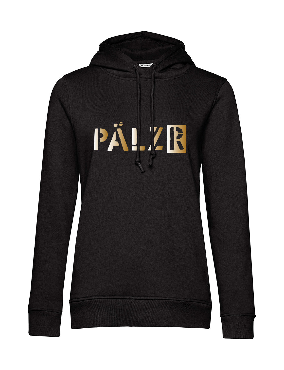 Women Hoodie | BLING BLING | black | Gold logo