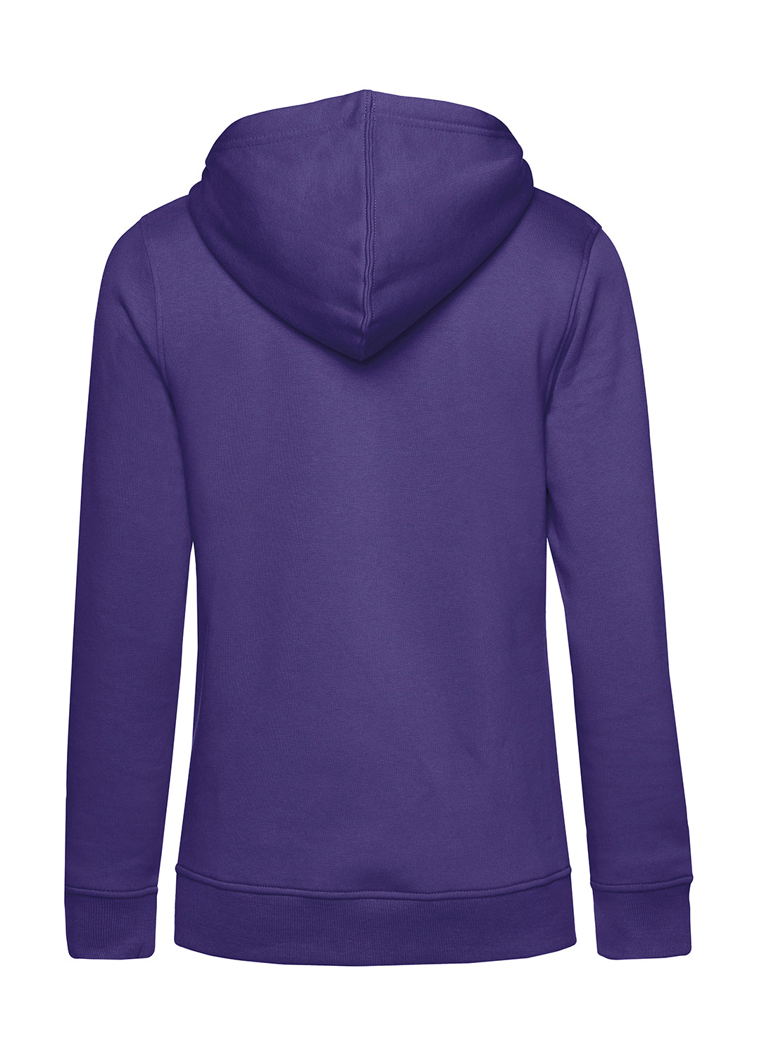 Frauen Hoodie | Wald und Woi | lila | Logo schwarz