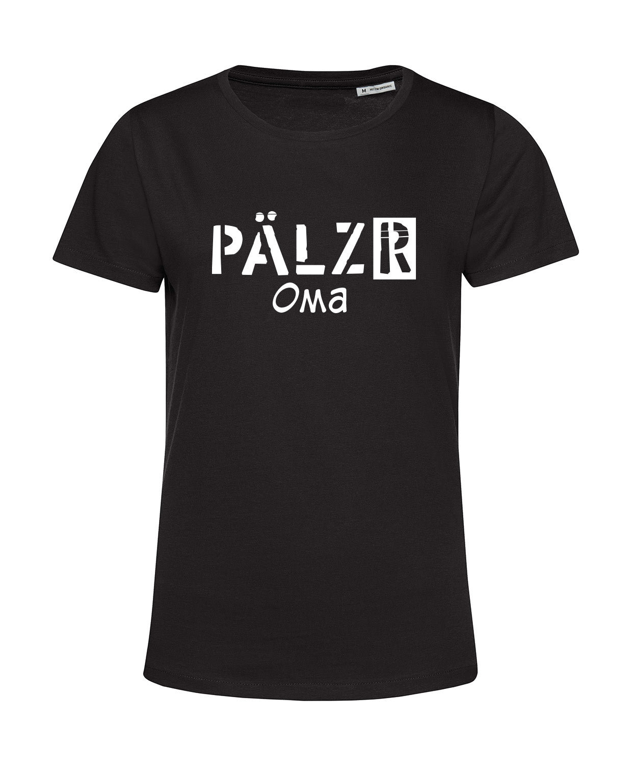 Women | T-shirt | PÄLZR Grandma | black | Logo white 