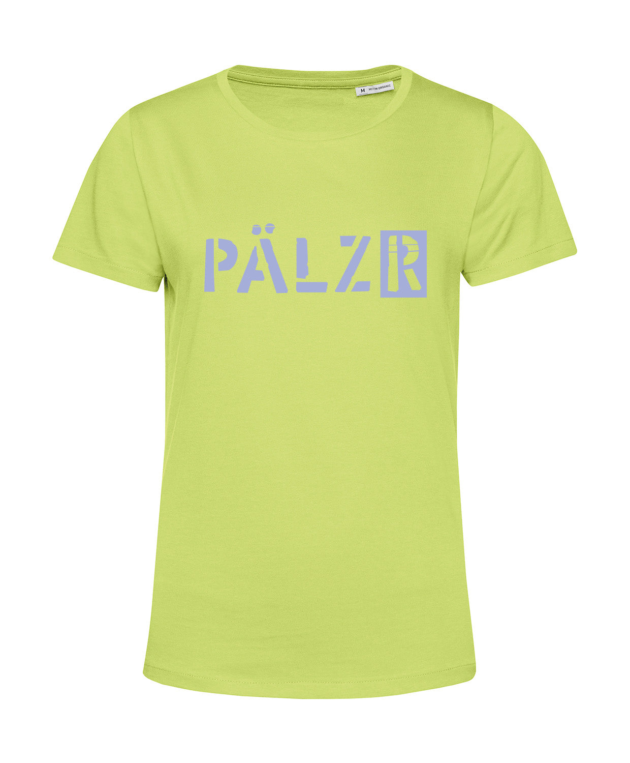 Frauen | T-Shirt | Limone | Logo Lavendel
