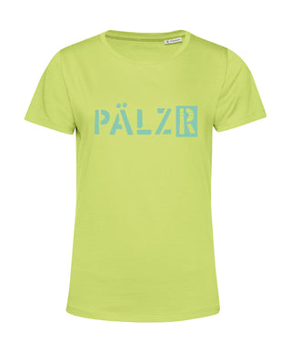 Frauen | T-Shirt | Limone | Logo Minze