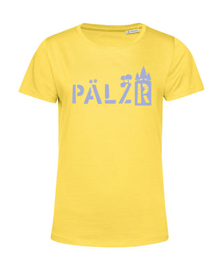 Women | T-shirt | PÄLZRwald | Limo | Lavender logo 