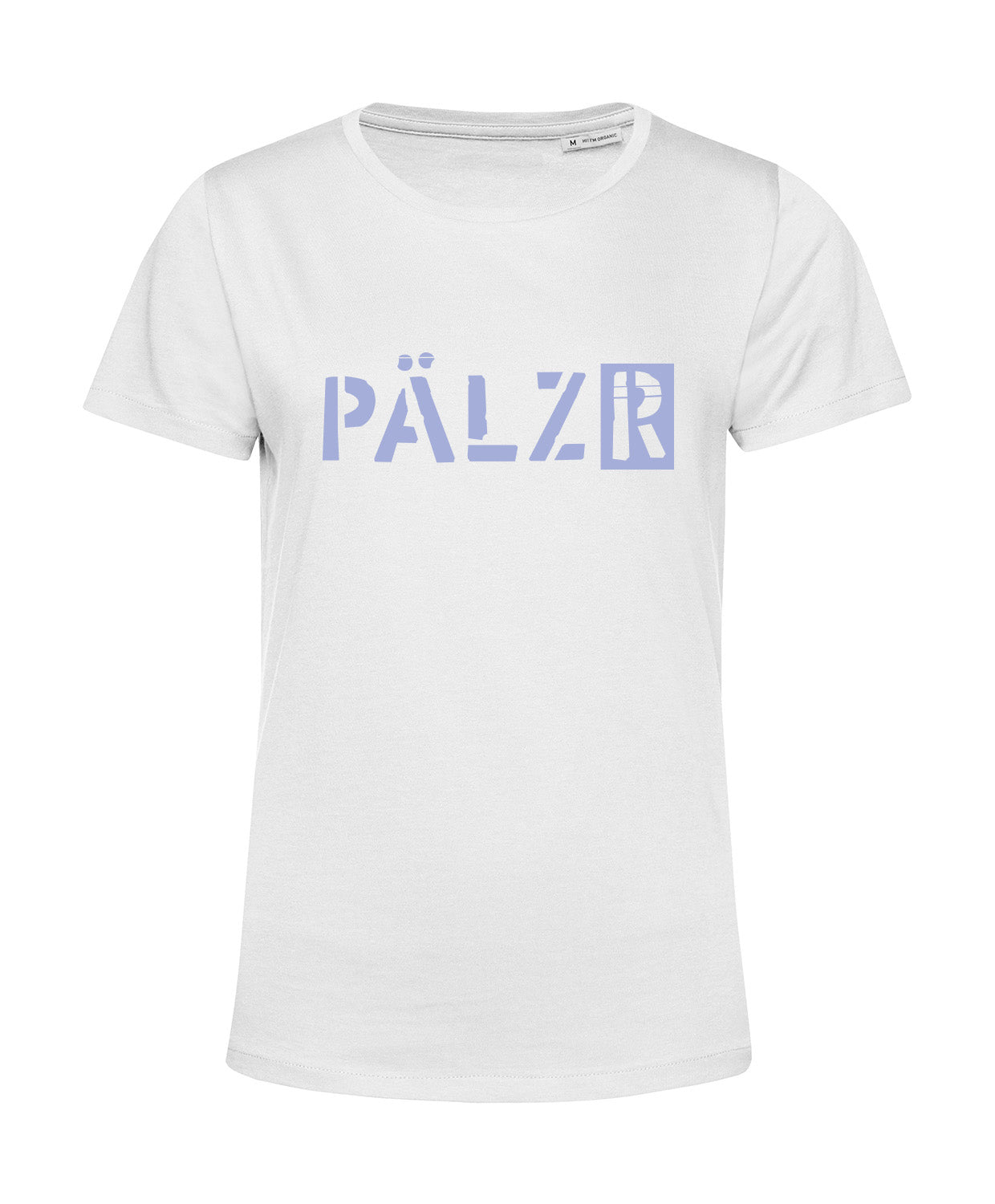 Women | T-shirt | white | Logo neon lavender 