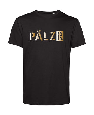 Männer T-Shirt | BLING BLING | schwarz | Logo gold