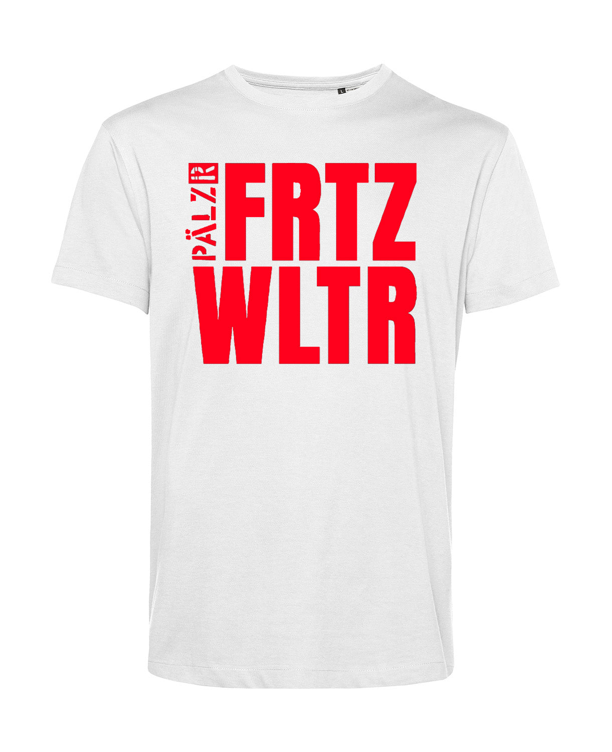 Men's T-Shirt | FRTZ WLTR | white 