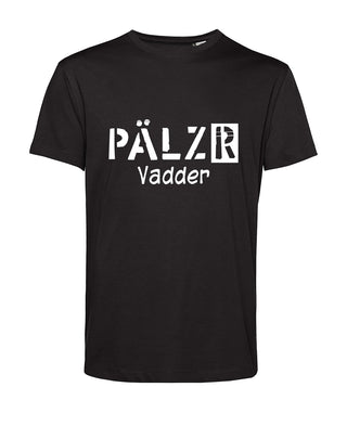 Men's T-Shirt | PÄLZR Vadder | black | Logo white 