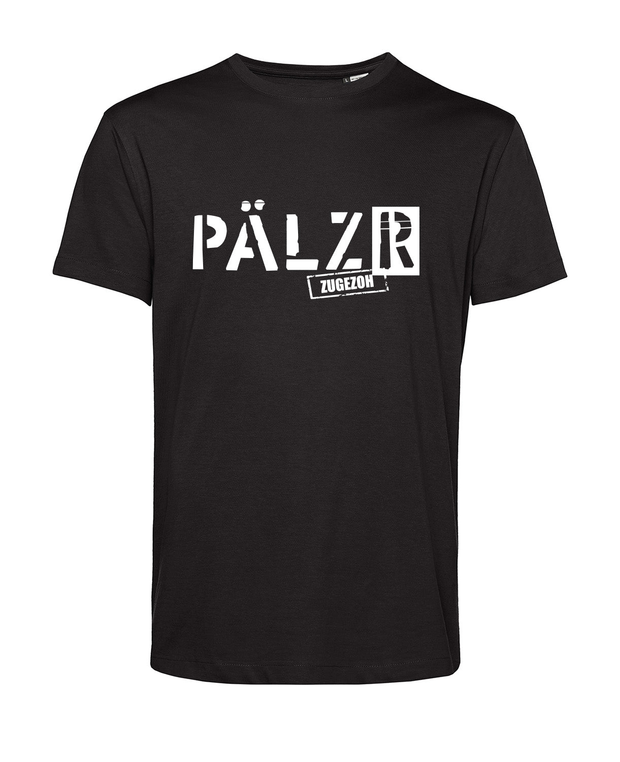 Men's T-Shirt | PÄLZR MOVED | black | Logo white 