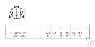 Schwarze Kapuzenjacke mit Reißverschluss, weißer Futterung und gerippten Bündchen, Kragen und Saum.
