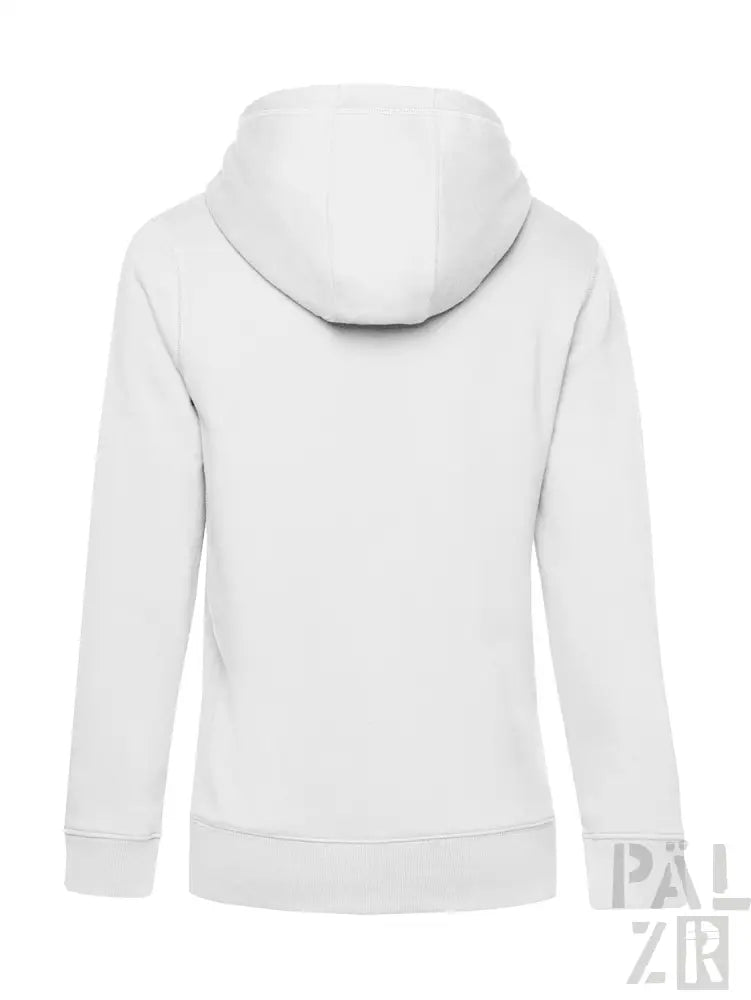 Weißes Hoodie mit Kapuze und Kordelzügen, aus Baumwolle