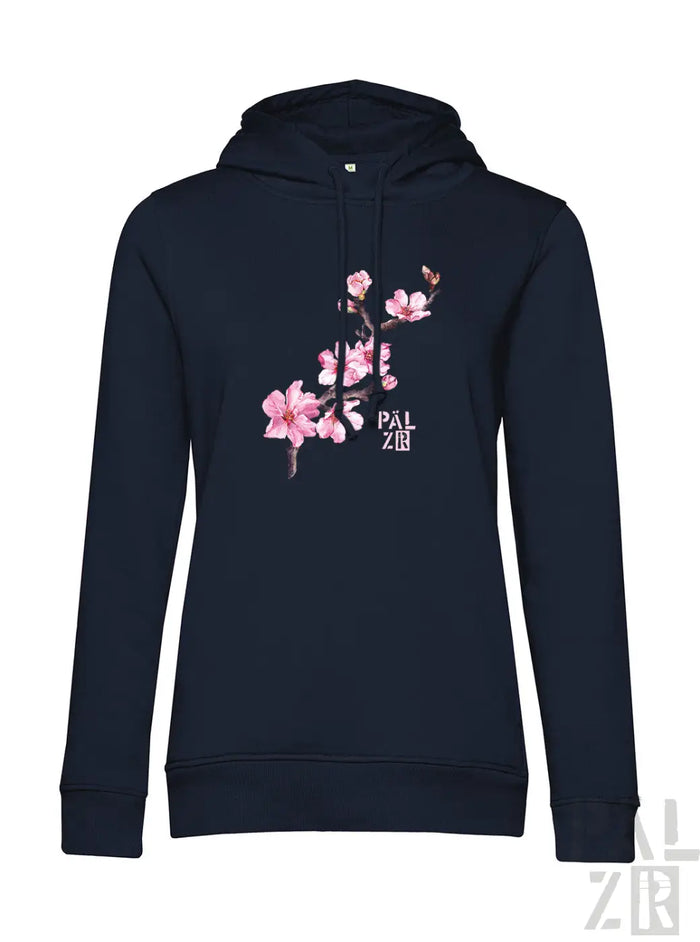 Women's Hoodie | PÄLZR 2025 | burgundy | Mandelzweig