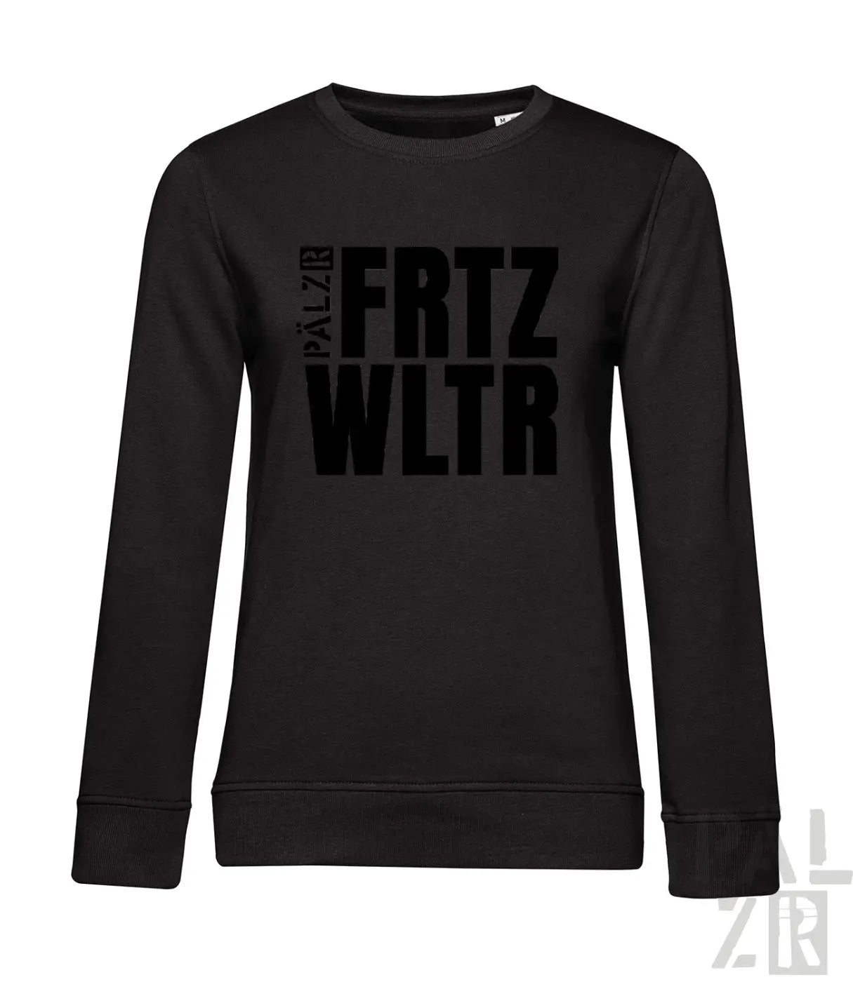 Schwarzer Hoodie mit fetter Lettern-Design