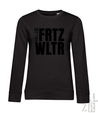 Schwarzer Hoodie mit fetter Lettern-Design