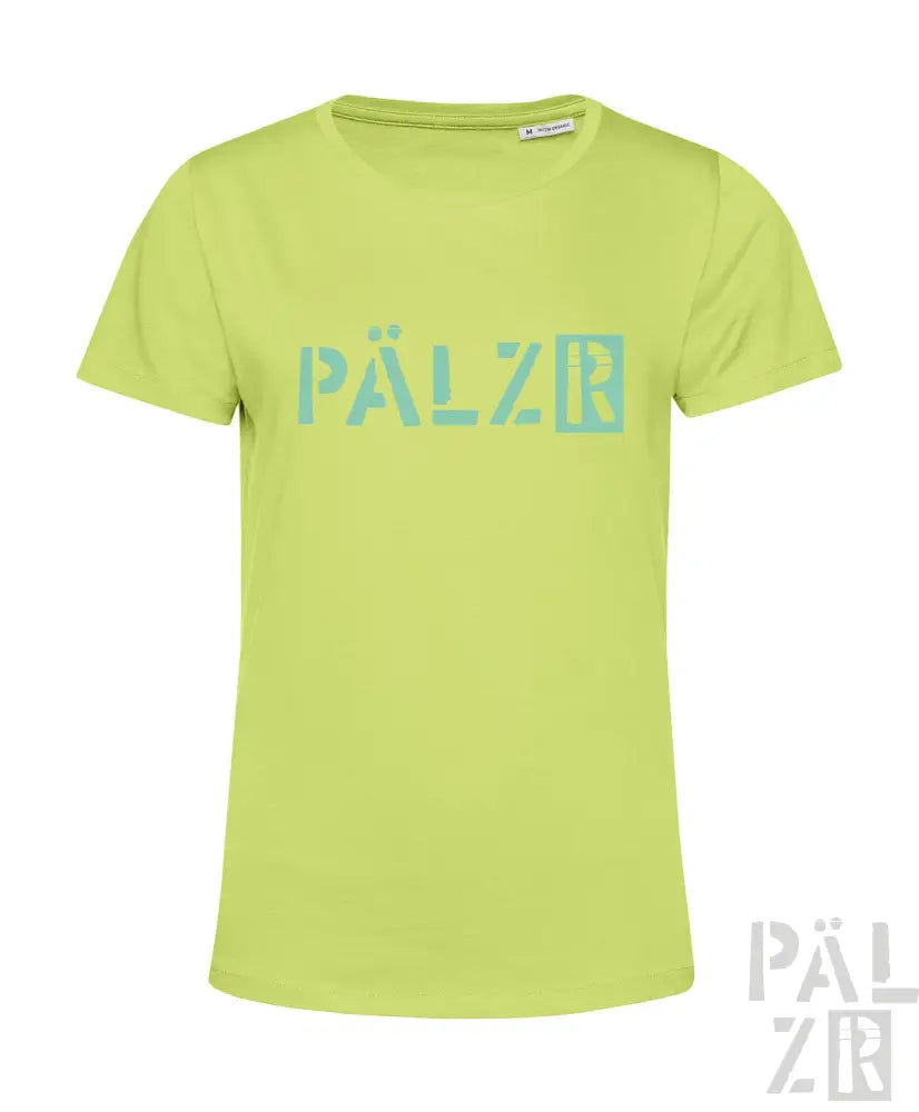 Hellgrünes Pälzer T-Shirt mit Logodesign.