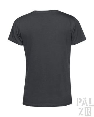 Kohle-graues T-Shirt mit Rundhals und kurzen Ärmeln, aus Baumwolle gefertigt.Charakter: Das Hauptobjekt in diesem Bild ist ein **kohle-graues T-Shirt** mit einem klassischen Design, das einen runden Ausschnitt und kurze Ärmel aufweist und aus weichem