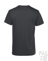Schwarzes kurzarm herren t-shirt mäner pälzr opa in verschiedenen farben mit rundhalsausschnitt