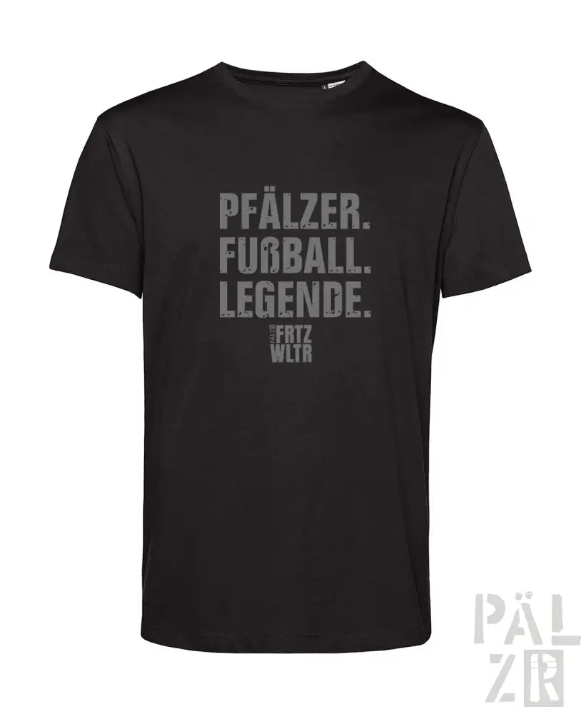 Schwarzes T-Shirt mit ‚pfälzer.