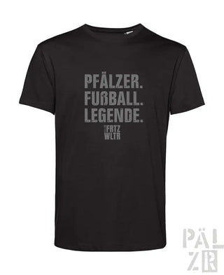 Schwarzes T-Shirt mit ‚pfälzer.