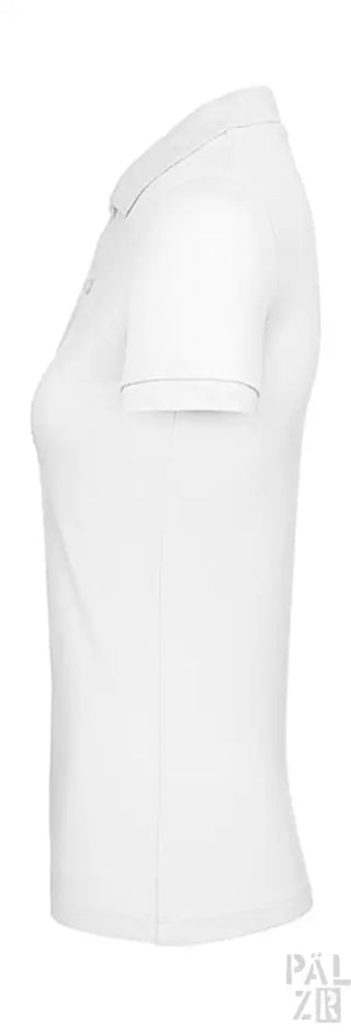 Weißes Baumwoll-T-Shirt mit kurzen Ärmeln und Rundhals.