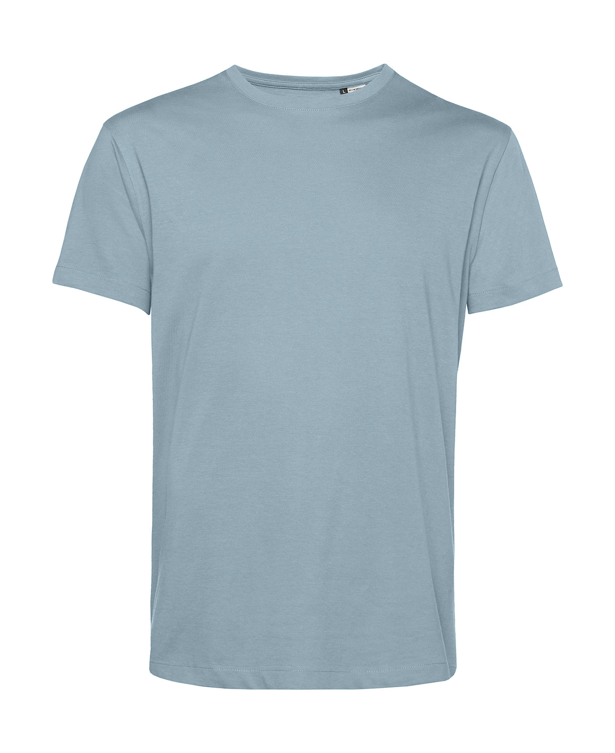 Männer T-Shirt | blue-fog | Logo anthrazit