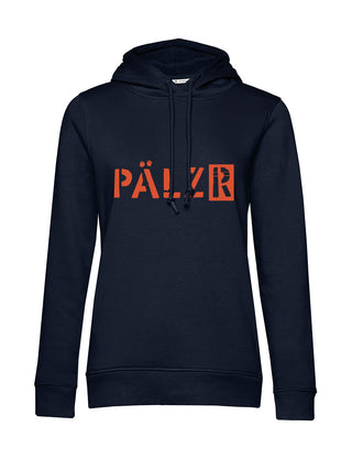 Hoodie | Volksbank Kollektion | navy-blue | Logo orange