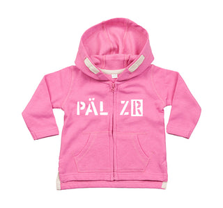 Baby Zipper | rosa | Logo groß