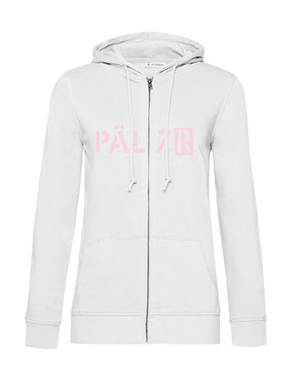 Women Zipper | white | Soft rose logo 