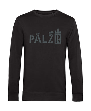 Men | Sweater | PÄLZRwald | black | Logo anthracite 