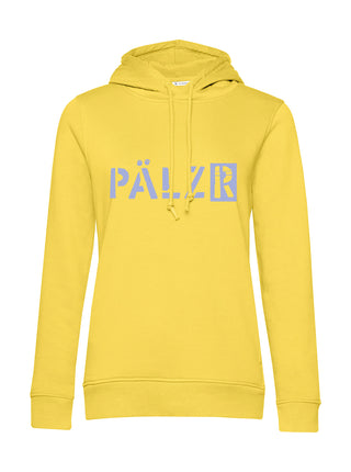 Frauen Hoodie | PÄLZR | limogelb | diverse Logofarben