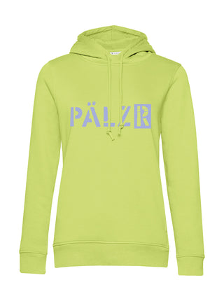 Frauen Hoodie | PÄLZR | limone | diverse Logofarben