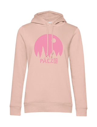 Hoodie | Stargazer | soft rose | Pink logo 