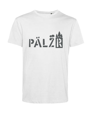 Men | T-shirt | PÄLZRwald | white | Logo anthracite 